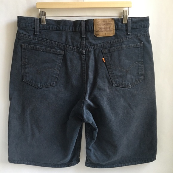 Vintage Levi’s 550 Orange Tab Relaxed Fit Jean Shorts 42 - Picture 17 of 17